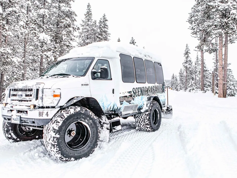 a car covered in snow
